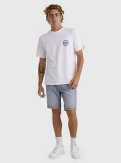 Quiksilver Mens Splitting Hairs T-Shirt -Sunny Fit Wear uqyzt05076 quiksilverw wbb0 frt9