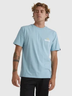 Quiksilver Mens Above The Clouds T-Shirt -Sunny Fit Wear uqyzt05078 quiksilverw bjg0 frt1