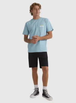 Quiksilver Mens Above The Clouds T-Shirt -Sunny Fit Wear uqyzt05078 quiksilverw bjg0 frt9