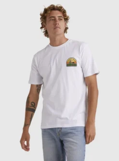 Quiksilver Mens In The Groove T-Shirt -Sunny Fit Wear uqyzt05079 quiksilverw wbb0 frt1