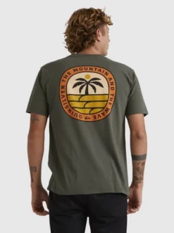 Quiksilver Mens Solo Arbol T-Shirt -Sunny Fit Wear uqyzt05080 quiksilverw gza0 bck1