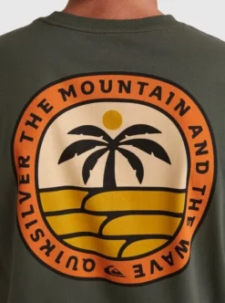 Quiksilver Mens Solo Arbol T-Shirt -Sunny Fit Wear uqyzt05080 quiksilverw gza0 dtl1