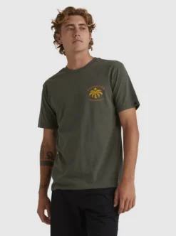 Quiksilver Mens Solo Arbol T-Shirt -Sunny Fit Wear uqyzt05080 quiksilverw gza0 frt1