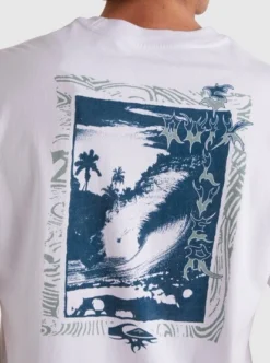 Quiksilver Mens Tuned Up Oversized T-shirt -Sunny Fit Wear uqyzt05085 quiksilverw wbb0 dtl1