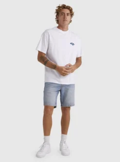 Quiksilver Mens Tuned Up Oversized T-shirt -Sunny Fit Wear uqyzt05085 quiksilverw wbb0 frt9