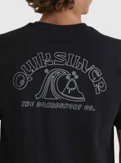Quiksilver Mens Bubble Outline T-Shirt -Sunny Fit Wear uqyzt05086 quiksilverw kvj0 dtl1