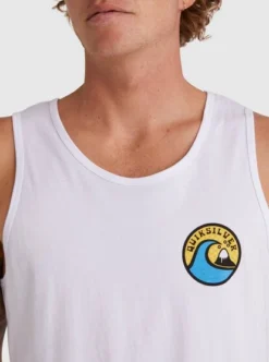 Quiksilver Mens Feeling The Vibe Muscle Vest Top -Sunny Fit Wear uqyzt05092 quiksilverw wbb0 dtl1