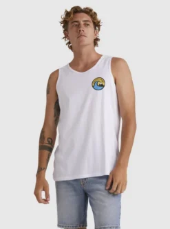 Quiksilver Mens Feeling The Vibe Muscle Vest Top -Sunny Fit Wear uqyzt05092 quiksilverw wbb0 frt1