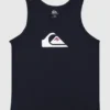 Quiksilver Mens Comp Logo Muscle Vest Top