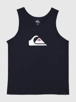 Quiksilver Mens Comp Logo Muscle Vest Top