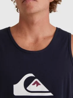 Quiksilver Mens Comp Logo Muscle Vest Top -Sunny Fit Wear uqyzt05093 quiksilverw byj0 dtl1