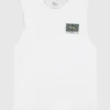 Quiksilver Mens Back Flash Sleeveless Muscle T-Shirt