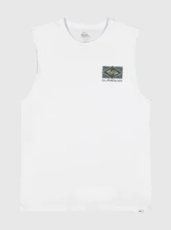 Quiksilver Mens Back Flash Sleeveless Muscle T-Shirt