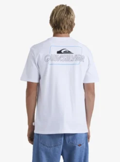 Quiksilver Mens Line By Line T-Shirt -Sunny Fit Wear uqyzt05166 quiksilverw wbb0 bck1