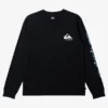 Quiksilver Mens Omni Logo Long Sleeve T-Shirt