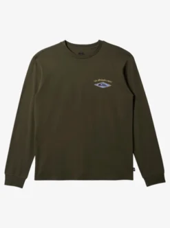 Quiksilver Mens Diamond Long Sleeve T-Shirt
