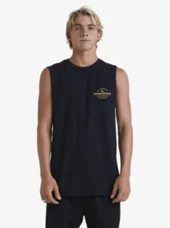Quiksilver Mens Tradesmith Sleeveless Muscle T-Shirt -Sunny Fit Wear uqyzt05178 quiksilverw kvj0 frt1