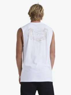 Quiksilver Mens Tropical Horizon Sleeveless Muscle T-Shirt -Sunny Fit Wear uqyzt05179 quiksilverw wbb0 bck1