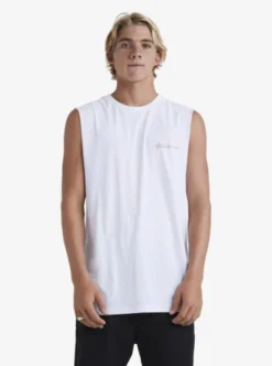 Quiksilver Mens Tropical Horizon Sleeveless Muscle T-Shirt -Sunny Fit Wear uqyzt05179 quiksilverw wbb0 frt1