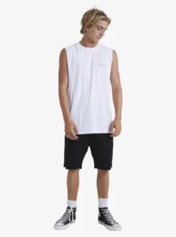 Quiksilver Mens Tropical Horizon Sleeveless Muscle T-Shirt -Sunny Fit Wear uqyzt05179 quiksilverw wbb0 frt9