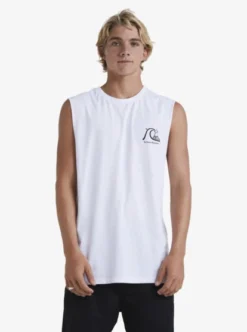 Quiksilver Mens Original Sleeveless Muscle T-Shirt -Sunny Fit Wear uqyzt05181 quiksilverw wbb0 frt1