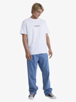 Quiksilver Mens Quik Throwback T-Shirt -Sunny Fit Wear uqyzt05182 quiksilverw wbb0 frt9