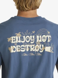 Quiksilver ENJOY NOT DESTROY SS -Sunny Fit Wear uqyzt05269 quiksilverw byg0 dtl1