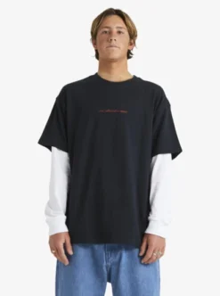 Quiksilver Mens Asteroid Oversized T-Shirt